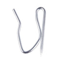 10pcs Curtain Drapery Pin Hooks - Silvery H7L9
