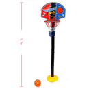 Children Indoor Outdoor Mini Basketball Set with Net Hoop Ball Pump Kid Toys