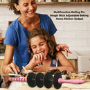 Multifunction Rolling Pin Dough Stick Adjustable Baking Home Kitchen Gadget