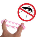 Mosquitoes Repellent Bracelets Insect Protection for Adults Kids (Pink) A