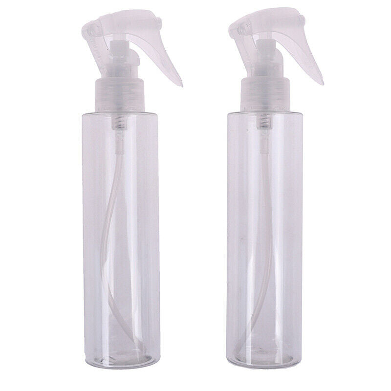 2Pcs 150ml plastic bottle watering spray kettle transparent small spray bot Bj