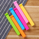 30pcs Kitchen Food Snack Storage Sealing Bag Clips Plastic Tool Clamp Rand AEB