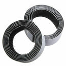 1m x20mm Self Adhesive Sticky Hook And Loop Roll Strap Fastener, Black, 20m