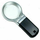 Multifunctional Folding Magnifying Glass with 2-LEDs Lights Black + White