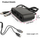 4Port GC Gamecube Controller to SPB Adapter Converter For Nintendo Wii U SP