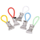 5pcs Towel Hanging Clips Hooks Loops Hand Towel Hangers Hanging Clothes P IO FT