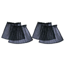 4pcs Car Window Curtain Sun Shade Shield Drape Curtains Decoration Black New