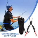 Fishing Pliers Tongs Hook Remover Line Cutter Hook Removal Fishing Scissor