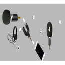 R1 Mini 3.5mm Digital Stereo Condenser Microphone for Recording PC Phone