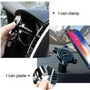 Universal Wireless Car Charger Magnetic Mobile Phone Holder Qi Fast Charge Pad