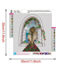 5D DIY Full Drill Diamond Painting Girl Embroidery Mosaic Craft Kits (W513)