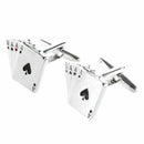 Jewelery Men's Cufflinks - Poker Card - Spade A - Alloy - Wedding - Fantasy