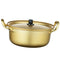 2Pcs Korea Aluminum Instant Noodle Pot Hot Pot Fast Cooling Boiler Round