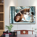 Girl and Wolf Full Drill Diamond Painting Home Decor DIY Mosaic Picture