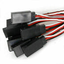 10*150mm 3Pin Servo Extension Lead Wire Cable Cord Fe To Male