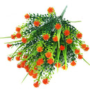 Artificial Gypsophila Flower Bouquet Baby Breath Wedding Home Decor Orange