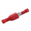 100 Red Spade Crimp Terminals Fully Insulated Electrical Connectors Audio W
