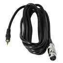 1.6ft XLR Female to 3.5mm TRS Male Microphone Cable