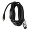 1.6ft XLR Female to 3.5mm TRS Male Microphone Cable