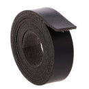 2 Meters Leather Strap 15mm Wide for Belt Bag Handle DIY Accessories Black