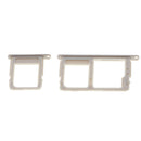2 Pieces Standard Durable Sim Card Tray Holder SD Slot Replacement Part For