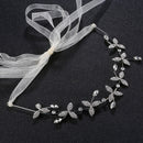 Crystal Tiaras Crowns Leaves Rhinestone Wedding Headbands Hairbands Bridal OZ
