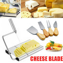 Cheese Cutter Blade Board & Cutter Kit Cake Dofu Butter Slicer Fork Scoop Set