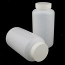 1000ml 5pcs Plastic Reagent Bottle Blue Screw Cap Sample Vials with Lid