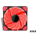 120Mm Pc Computer 16Db Ultra Silent 15 Leds Case Fan Heatsink Cooler Coolin