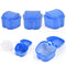 Denture Box Container Tooth Storage Case False Teeth Rinsing Basket DentalCa BX