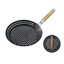 Bakeware Outdoor Collapsible Grill Pan Barbecue Home Tray Basket Griddle Pan