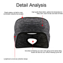 Ladies Elastic Wide Headband Sports Yoga Gym Running Hair Band Warmer Windproof