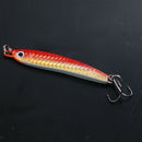 2pcs 1.4oz/40g Jigging Fish Lure Vertical Butterfly Saltwater Fishing Lure