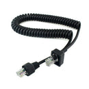 Hand Mic Speaker Microphone Cable Wire 8 Pin for Kenwood Radio KMC-33c