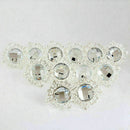 12PCS Diamond Napkin Ring Serviette Holder Wedding Dinner Decor Banquet S3F1