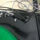 1Pcs Black Turntable Headshell For Technics For Other Turntables 4 Pin Cont W9Q3