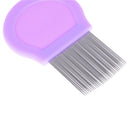 Hair Lice Comb Brushes Terminator Fine Egg Dust Free Removal Stainless Steel BX