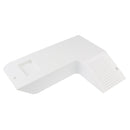 Reptile Habitat Corner Ramp Floating Basking Platform -White