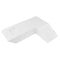Reptile Habitat Corner Ramp Floating Basking Platform -White