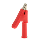 10mm Insulated Electric Alligator Clip Connector Banana Plug Red
