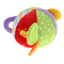 Multi-color Baby Rattles Toys Cloth Ring Ball Hand Grasp Bell Infant Gifts
