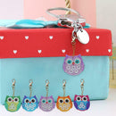 5pcs DIY Bird Full Drill Special Shaped Diamond Painting Keychains Pendant