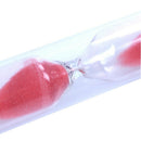 Plastic Red Hourglass Timer Two Minute for Child Brushing Teeth X5Z4