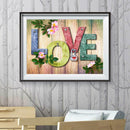 5D DIY Full Drill Diamond Painting LOVE Embroidery Mosaic Kits Home Decor