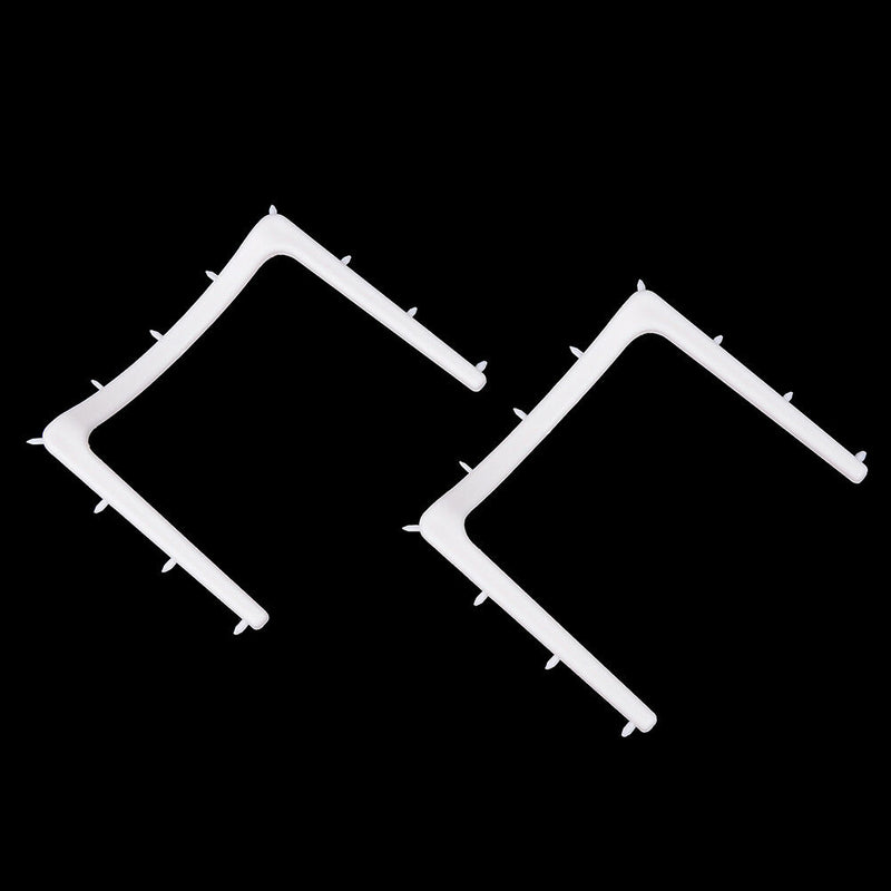 2Pcs dental plastic rubber dam frame holder instrument autoclavable Pip BX