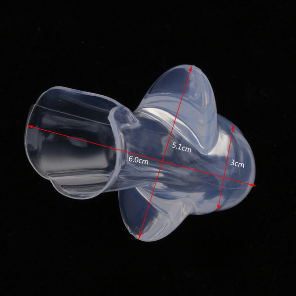 Anti Snoring Tongue Device Silicone Sleep Apnea Aid Stop Snore Stopper With Case