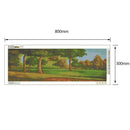 5D DIY Full Drill Diamond Painting Green Lawn Cross Stitch Embroidery Kits
