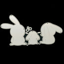 Rabbit Bunny Box Set Metal Cutting Dies DIY Scrapbooking Paper Stencil Ne@