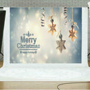 Christmas Background Cloth Stars Style Photo Studio Fabric Party Home Decor