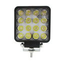 48W 6000k LED Spot Beam Square Work Lights Lamp Tractor SUV Truck 4WD 12V 2